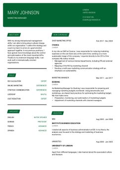 Escolhe o modelo Cornell e cria um CV profissional