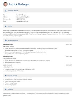 Escolhe o modelo Berkeley e cria um CV profissional