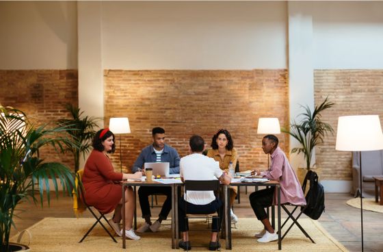 Jovens empreendedores